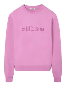 Felpa 201111015 Embroidery Purple XL - Silbon - FashionsVida
