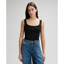 Camiseta basica de mujer sin mangas