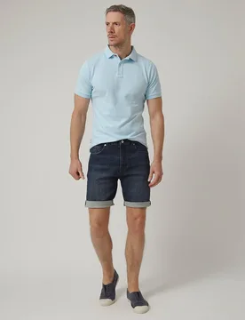 Short denim de hombre, cinco bolsillos - Altonadock - FashionsVida