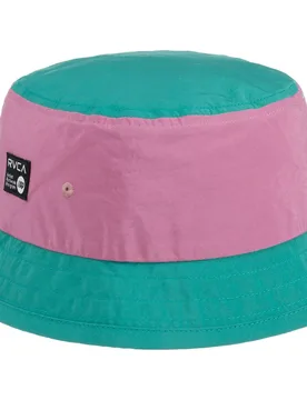 ANP Bucket Cloth Hat by - petrol blue - Female - Size: S/M (54-57 cm) - Rvca - FashionsVida