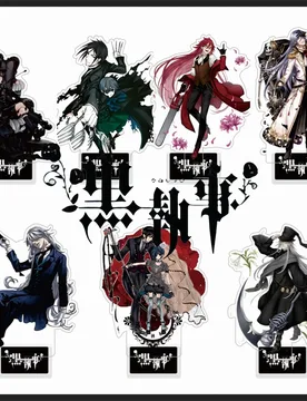 CM HOT Anime Black Butler Acrylic Stand Model Cosplay Charm Characters Ornament Accessories Goods Collection Christmas Gifts - Aliexpress - FashionsVida