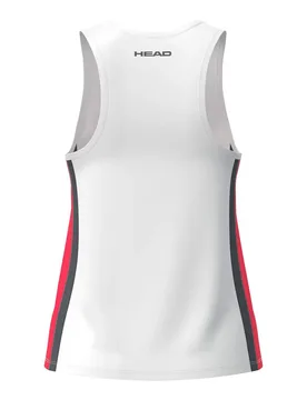 Club 25 Sleeveless T-shirt Red / White 152 cm - Head Racket - FashionsVida