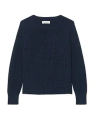 Pull-over bleu marine M