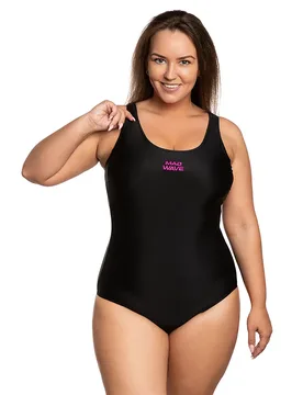 Wave Plus Swimsuit Black 3XL Women - Mad Wave - FashionsVida