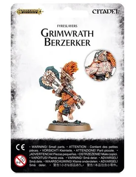 Warhammer: Age of Sigmar - Fyreslayers: Grimwrath Berzerker - Games Workshop - FashionsVida
