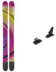 Ski Set inkl. Bdg. Freeride Skifahren Pack Studio 4 2026 aus Holz Violett
