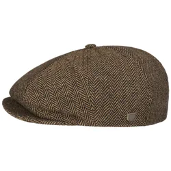 Brood Cotton Flat Cap by - brown - Herren - Size: M (57-58 cm)