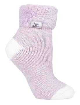 Ladies Winter Thermal Bed Socks - - Size: M - Heat Holders - FashionsVida