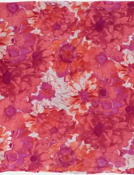 Pañiuelo de viscosa con estampado floral - Abbacino - FashionsVida