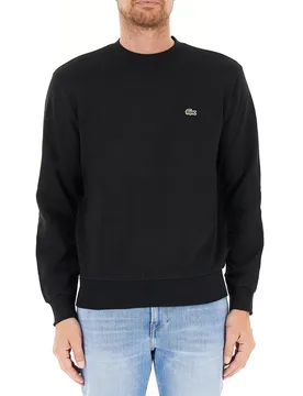 Lacoste Felpa girocollo NERO 7 - Lacoste - FashionsVida