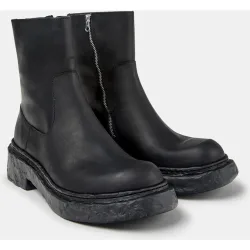 Botines con suela track vamonos de piel