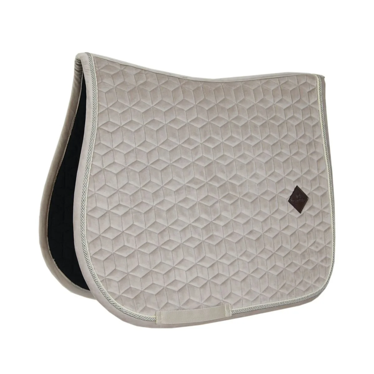 Schabracke BASIC VELVET beige VS - Kentucky Horsewear - FashionsVida