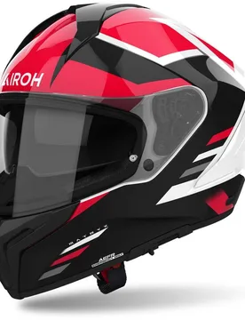 Casco Moto Integrale MATRYX THRON Rosso Lucido taglia 2XL - Airoh - FashionsVida