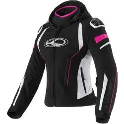 Giacca Moto Donna RAINBLADE 3 LADY WP Bianco Nero Fuc taglia S
