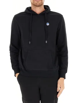 Felpa con cappuccio NERO XL - North Sails - FashionsVida