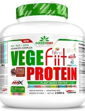 Proteina Vegetfiit Cioccolato&caramello&arachide 2kg Uncolor - Amix - FashionsVida