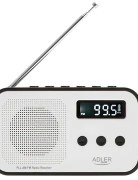 Radio Numérique Ad 1907 Pll Am/fm White / Black One Size unisex - Adler - FashionsVida