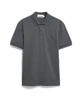 Poloshirt MAARIO dunkelgrün M Herren - Armedangels - FashionsVida