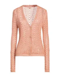 Strickjacke Damen Pfirsich XL Damen
