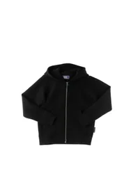 Felpa con cappuccio NERO 140