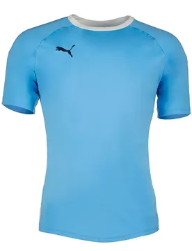 Teamliga Short Sleeve T-shirt Team Light Blue S - Puma - FashionsVida