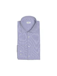 Camicia Shaped Fit blu 38