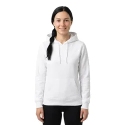 Felpa Con Cappuccio Organic White XL
