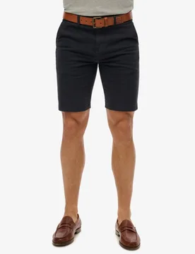 Superdry Men's International Chino-shorts Schmale Passform Marineblau - Größe: 30 - 64.99 - FashionsVida