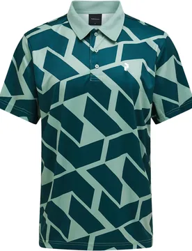 Polo Graphic SS, gruen xl - Peak Performance - FashionsVida