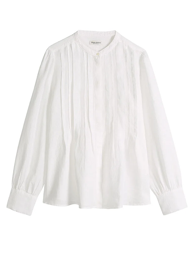 Marc O'Polo Blusenshirt blanc 42 - Marc O'Polo - FashionsVida