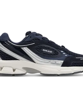 The Runner Uomo - Sneakers Blu - Taglia 43 - Scamosciato 43 - Banlieue - FashionsVida