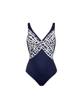 Bañador para mujer azul oscuro 48E - Charmline - FashionsVida