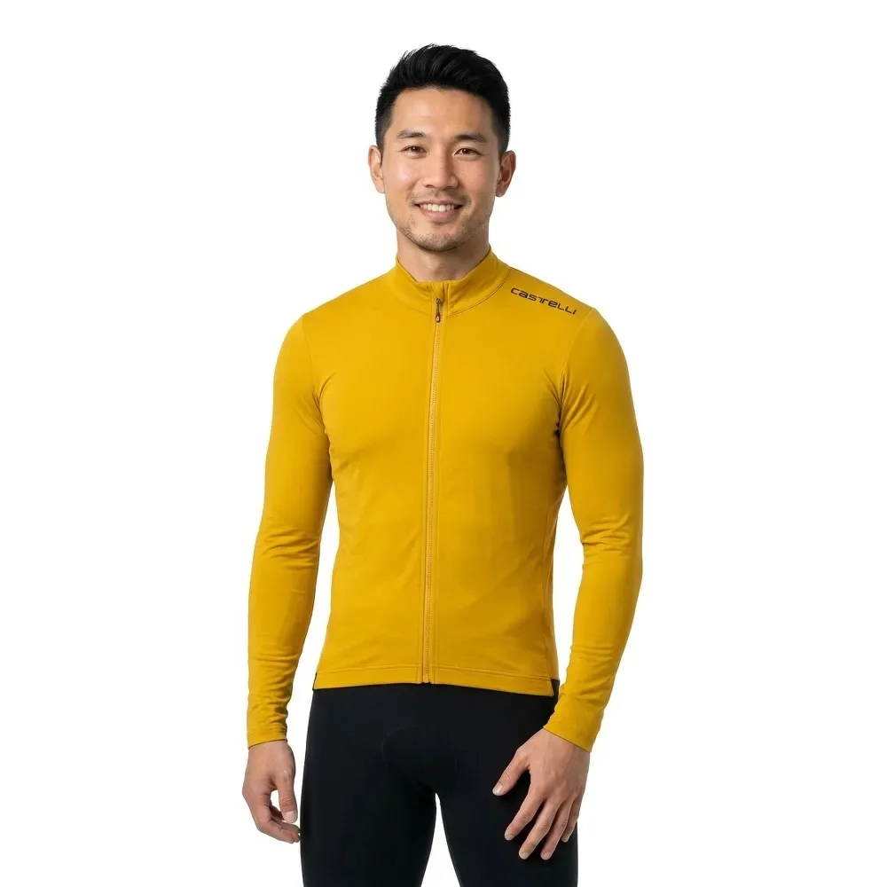 Maglia A Maniche Lunghe Espresso 2 Mango / Mojito - Castelli - FashionsVida