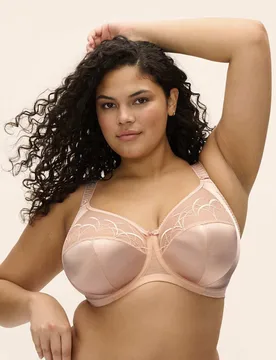 Cate Wired Full Cup Bra DD-K Beige female - Elomi - FashionsVida