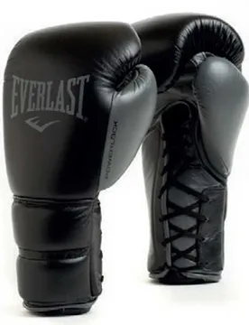 Gants D´entraînement Powerlock 2 Pro Lace Black 12 oz - Everlast - FashionsVida