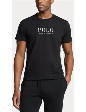 Camiseta de pijama de hombre de punto de algodón con logotipo - Polo Ralph Lauren - FashionsVida