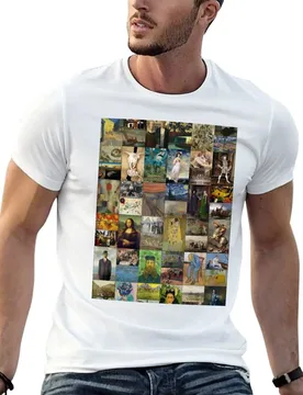 Famous Paintings T-Shirt cotton t shirts man 100% man t shirt designer man t shirts graphic T-shirt - Aliexpress - FashionsVida