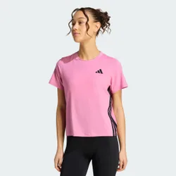 T-shirt da allenamento Train Essentials 3-Stripes S St Tropic Bloom / Black