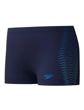 Plastisol Placement Swimming Shorts Peacoat / Sugar Blue 11-12 Years Boys - Speedo - FashionsVida