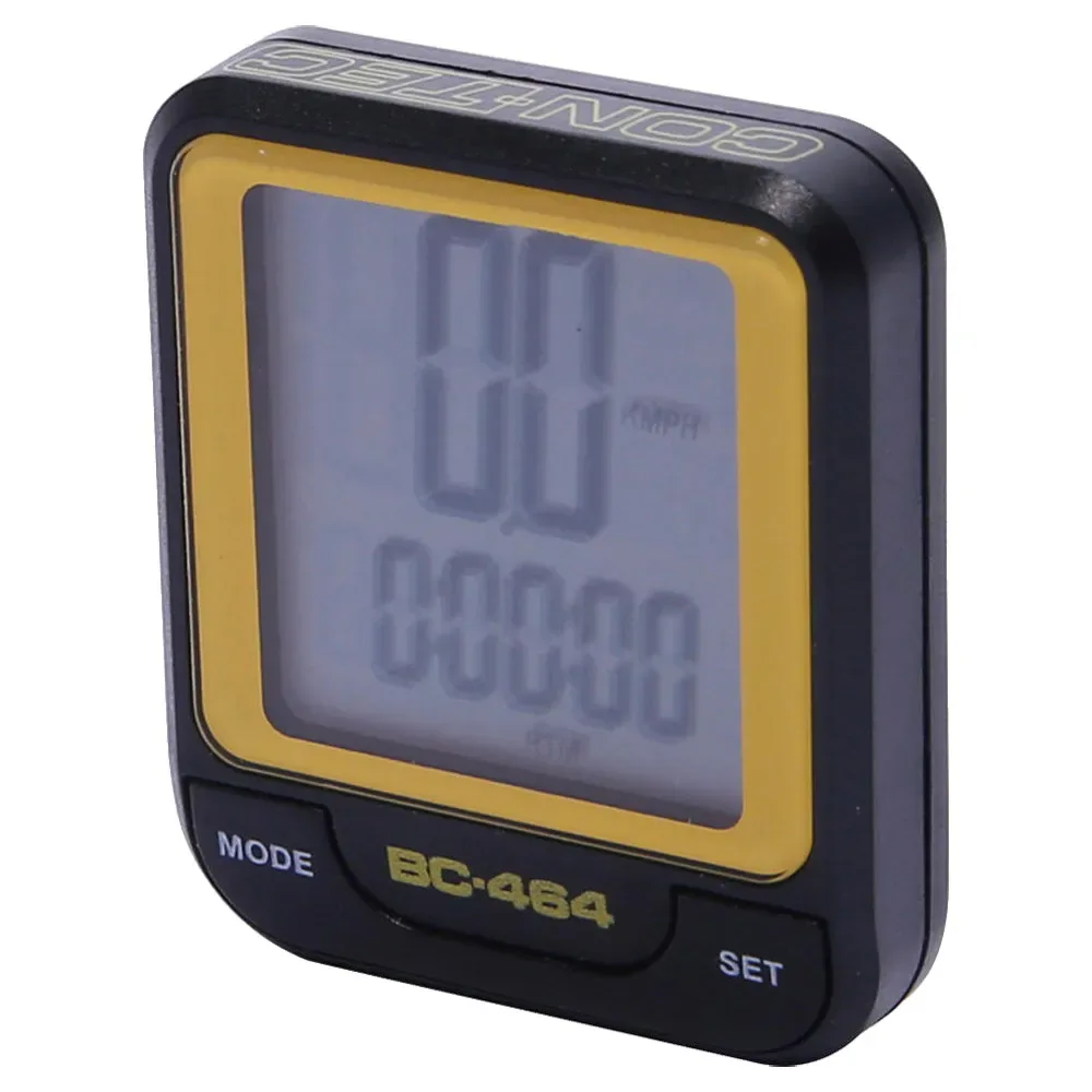 Ciclocomputer Cbc-6 Black / Neo Yellow - CONTEC - FashionsVida