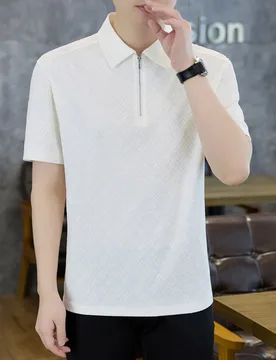 Summer New Style Men's Polo Shirt Collared Fashion Casual Short-Sleeved T-Shirt Youth Half-Sleeve T-Shirt - Aliexpress - FashionsVida