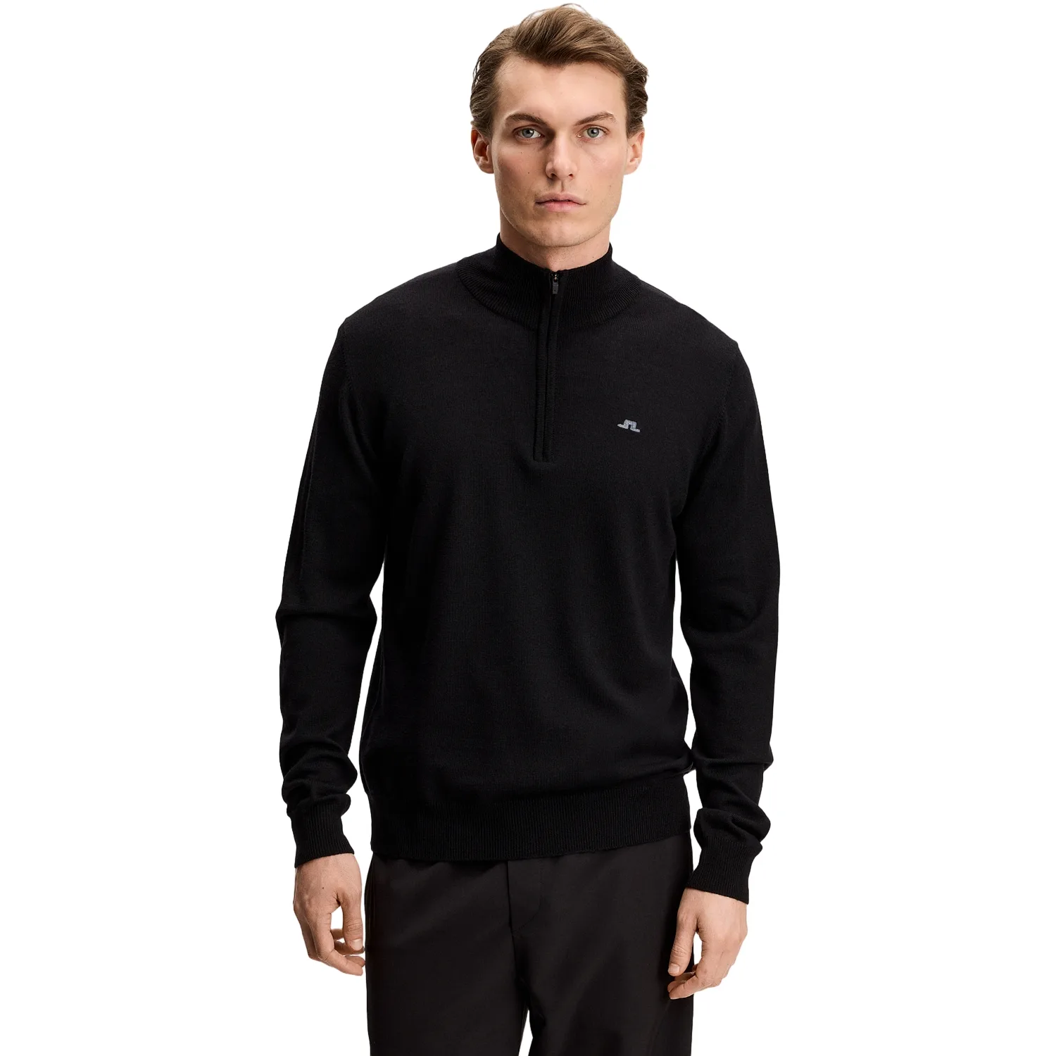 Pullover Kiyan Quarter Zip, schwarz xl - J.lindeberg - FashionsVida