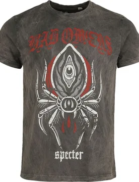 T-Shirt - Spider - S bis 3XL - für Männer - Größe 3XL - grau - EMP exklusives Merchandise! - Männer - male - Bad Omens - FashionsVida