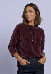 Arm Shirt mit U-Boot-Ausschnitt female Rot