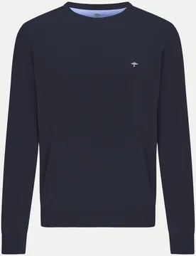Fynch-Hatton Strickpullover Blau M - Fynch-Hatton - FashionsVida