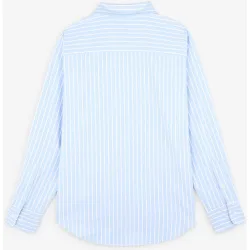 Camisa de mujer a rayas de manga larga