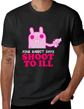 Gorillaz - Pink Rabbit Says- Shoot to Ill89 T-Shirt plus sizes oversized t shirt vintage anime shirt men t shirt - Aliexpress - FashionsVida