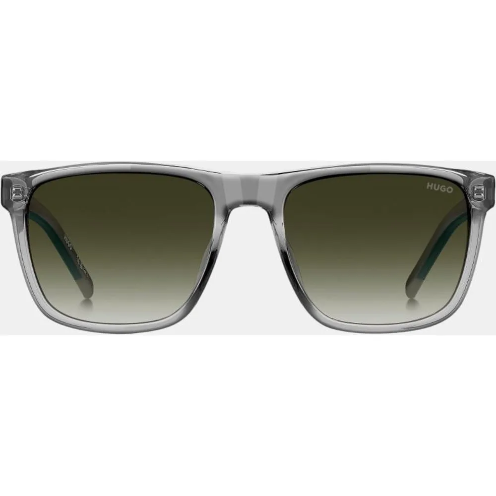 Gafa de sol de hombre rectangular en poliamida con lente degradada - HUGO - FashionsVida