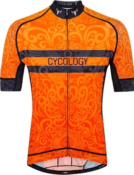 Life behind bars maillot manga corta hombre Naranja (L) - Cycology - FashionsVida