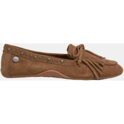 Mocasines de mujer ultraligeros con flecos